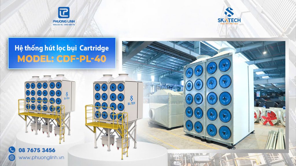 Hệ thống hút lọc bụi CDF