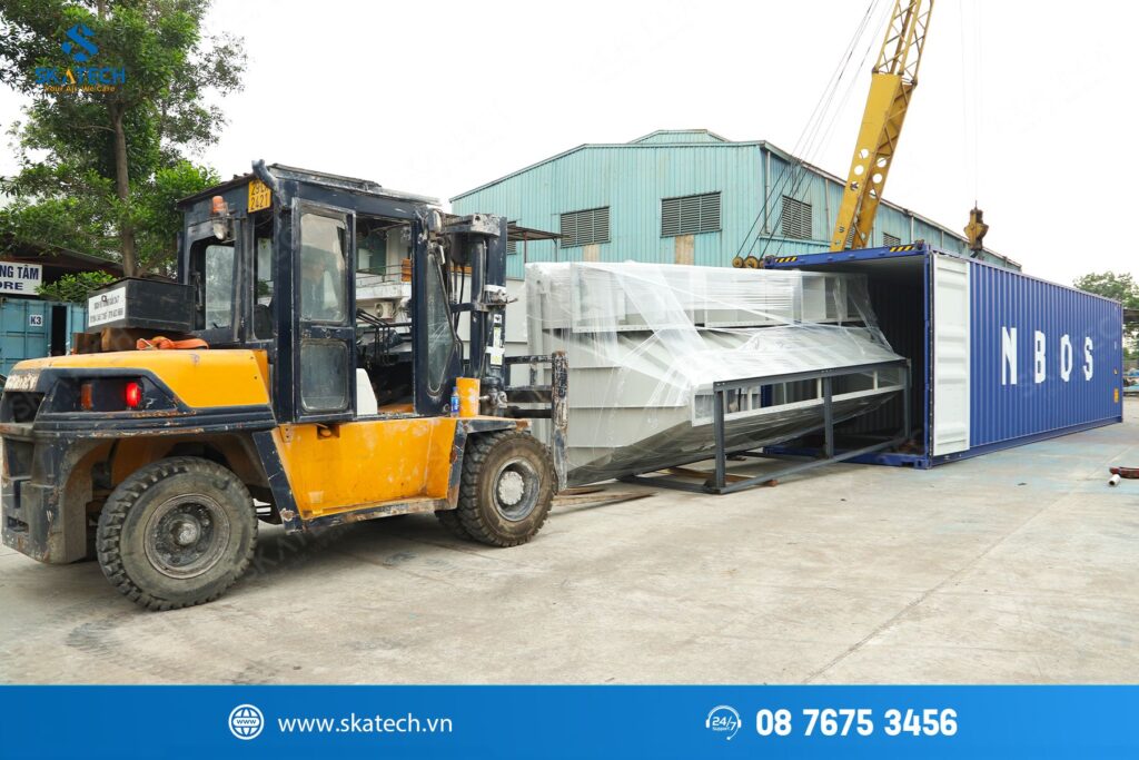 Xuất khẩu hệ thống hút lọc bụi túi vải tới Nhật Bản