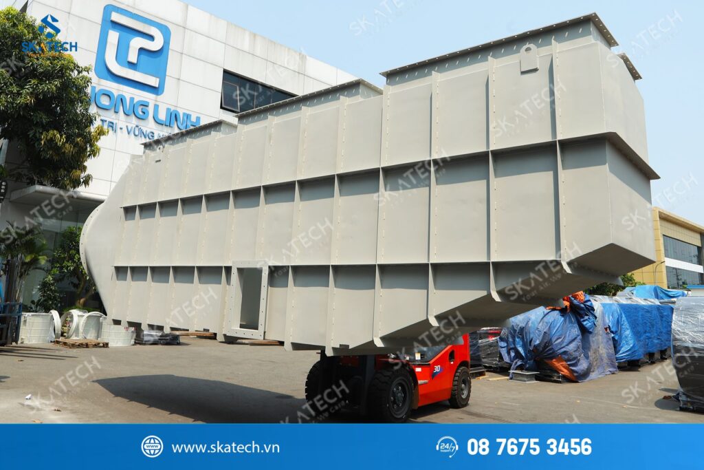Xuất khẩu hệ thống hút lọc bụi túi vải tới Nhật Bản