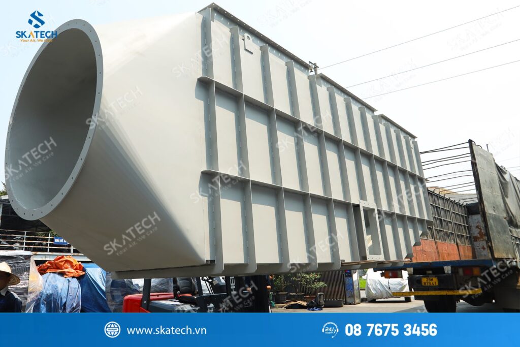 Xuất khẩu hệ thống hút lọc bụi túi vải tới Nhật Bản