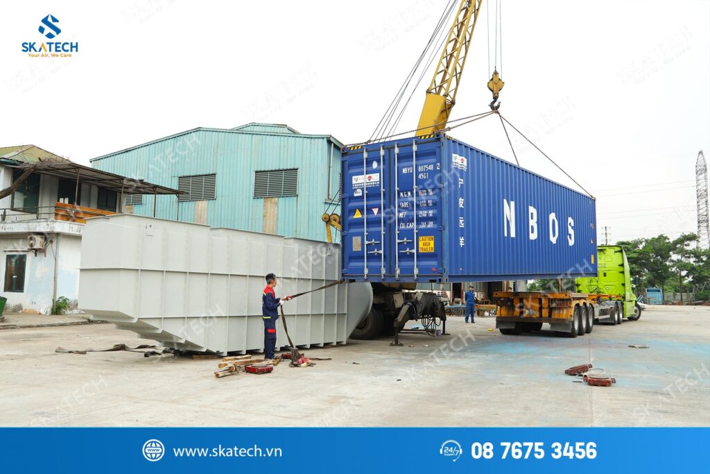 Xuất khẩu hệ thống hút lọc bụi túi vải tới Nhật Bản