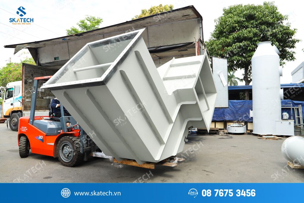 Xuất khẩu hệ thống hút lọc bụi túi vải tới Nhật Bản