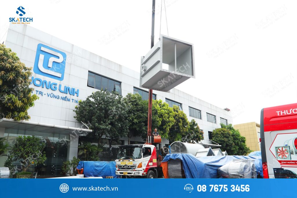 Xuất khẩu hệ thống hút lọc bụi túi vải tới Nhật Bản
