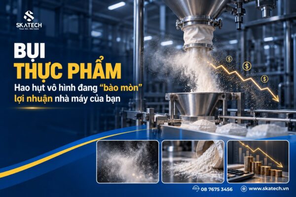 Xử lý bụi thực phẩm trong các nhà máy chế biến