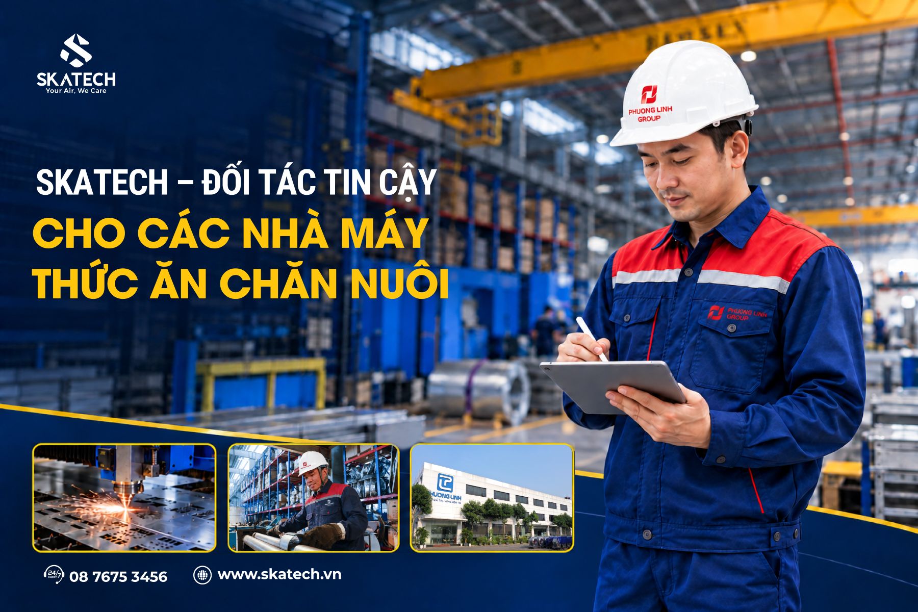 xử lý bụi nhà máy sản xuất thức ăn chăn nuôi